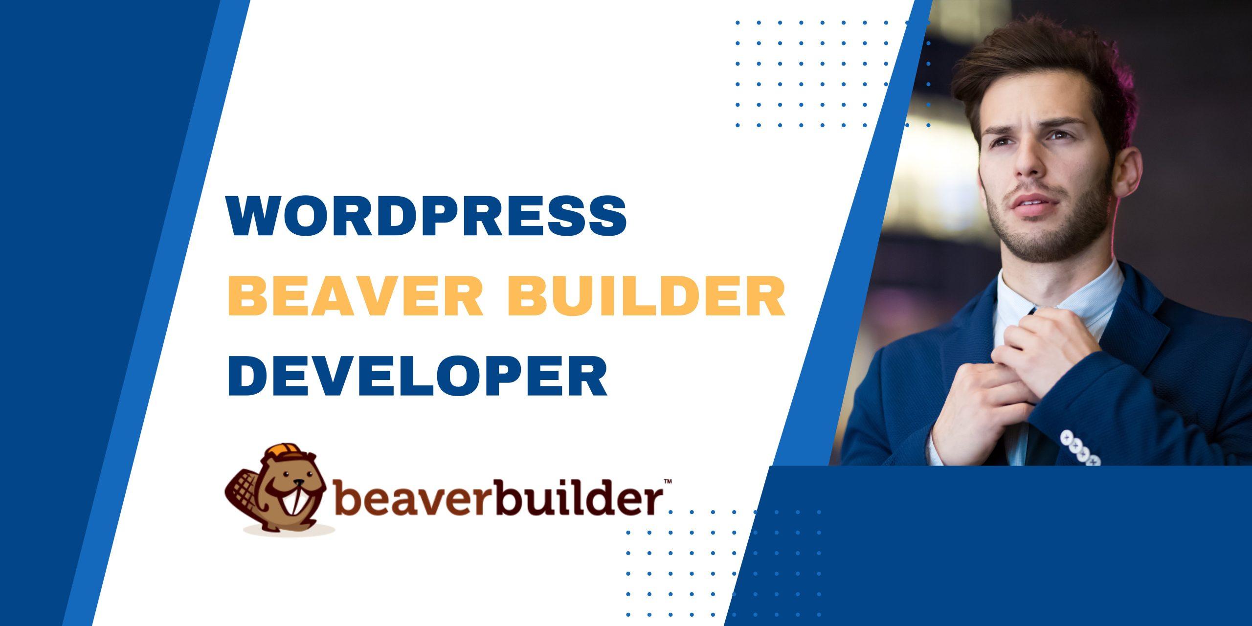 WordPress beaver builder developer
