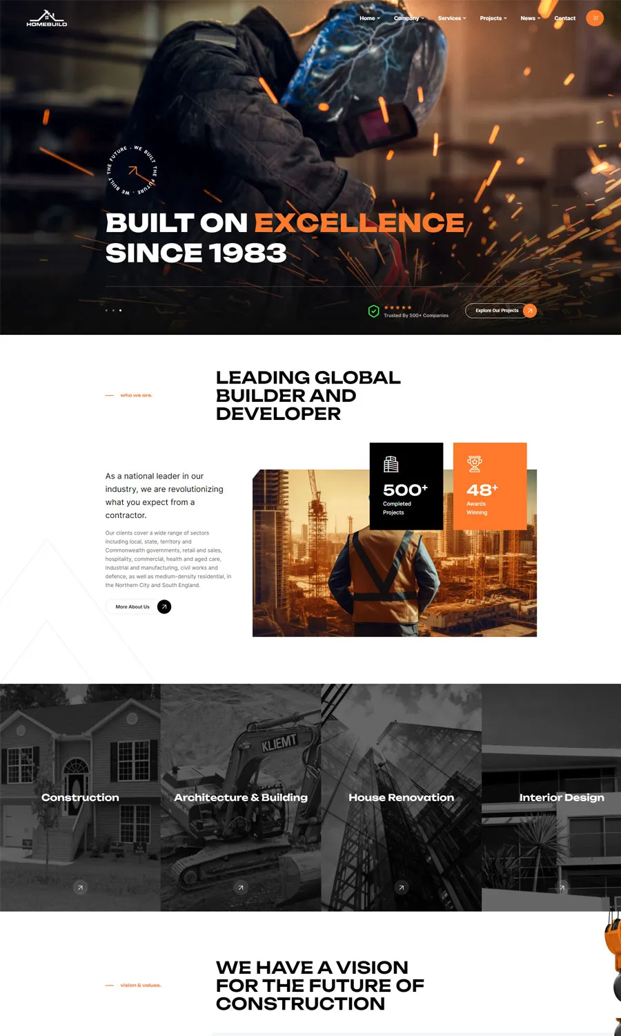 Constructo - Construction WordPress Theme