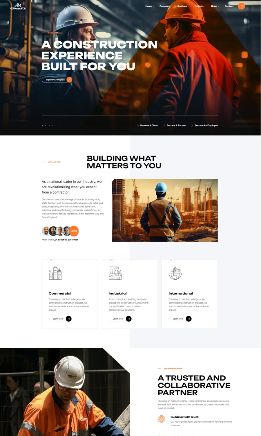 Constructo - Construction WordPress Theme
