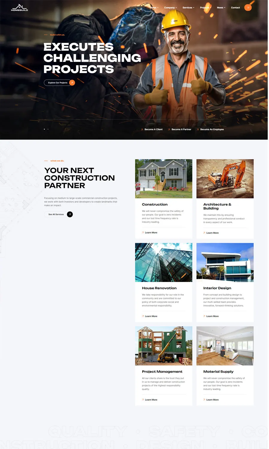 Constructo - Construction WordPress Theme