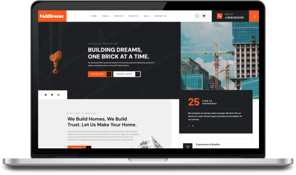 Construction & Building WordPress Theme Construction & Building WordPress Theme