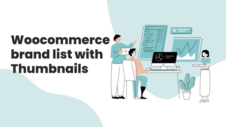 Woocommerce brand list with Thumbnails