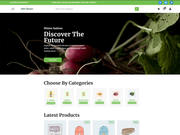 Grocery Store and Organic Food WooCommerce eCommerce WordPress Theme
