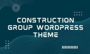 Responsive WordPress template for building contractors
