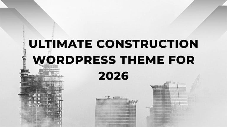 Looking for a Construction WordPress Theme that is modern, fast, SEO-optimized, and officially WordPress.org approved? Meet Constructo – the perfect theme for 2026.