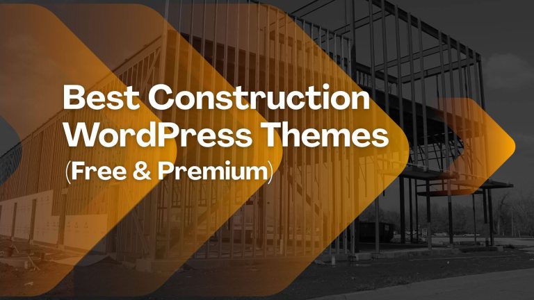 Discover the best construction WordPress themes for 2026. Modern, fast, and SEO-friendly designs for builders, contractors, and agencies.